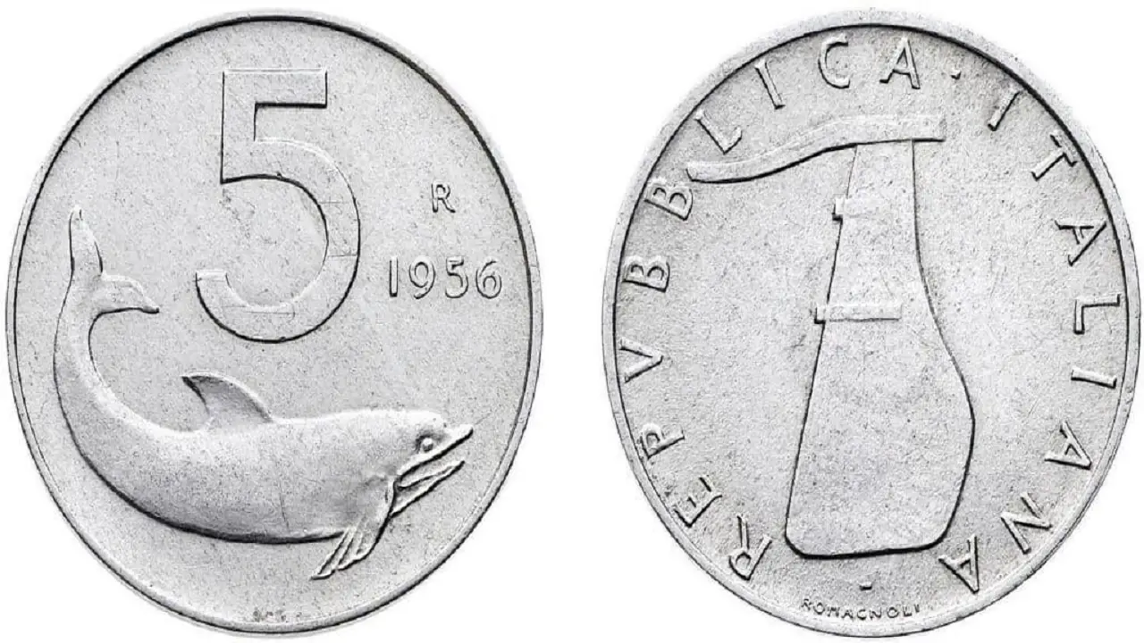 Moneta da 5 lire con delfino: se hai questo esemplare vale fino a 2.000 euro Moneta da 5 lire con delfino: se hai questo esemplare vale fino a 2.000 euro
